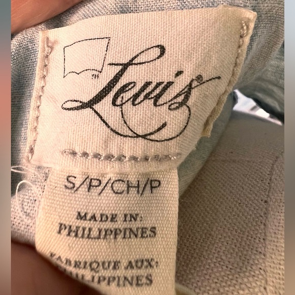 Vintage Levi’s Mini Denim Dress Size PS - Picture 4 of 4